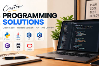 script python java c sql database bot coding programming project developer coder