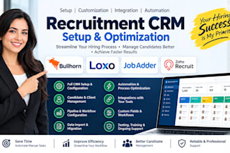 setup bullhorn loxo jobadder zoho recruit recruiterflow vincere recruitment CRM