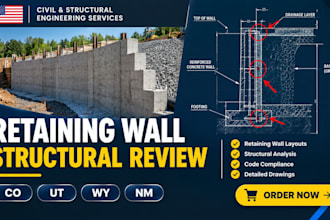 review structural retaining wall letter colorado utah wyoming new mexico