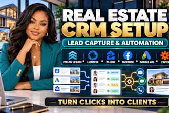 follow up boss liondesk zillow facebook google ads zapier crm setup