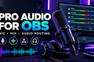 professionally optimize your microphone and stream audio in obs studio