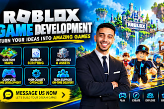 create roblox game developer roblox game scripter full game development vfx ui