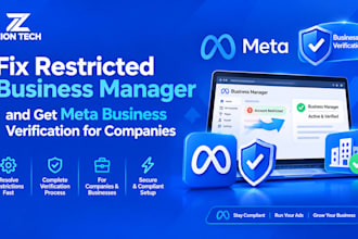 fix restricted business manager and get meta business verification for companies