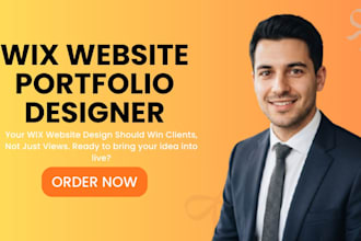 build wix website design for photography portfolio studio website redesign