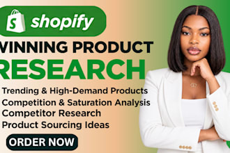 find shopify winning product research and dropshipping winning product