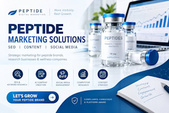 peptide SEO peptide compliance ai content peptide social media management