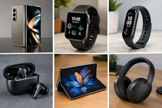 3d product design consumer electronics, foldable devices, health fitness device