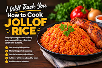 teach how to cook jollof rice