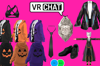 fit vr clothing assets and outfits vrc accessories weapon to your vrchat avatar