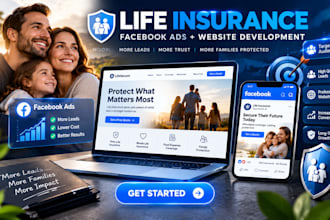 generate life insurance leads, iul insurance leads via facebook ads CRM funnel