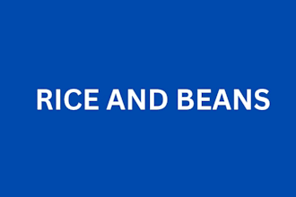 rice and beans with chicken