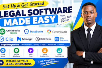 setup quickbook online trustbooks cosmolex clio manage bill4time clio payments