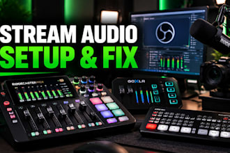 fix obs audio routing goxlr wave link rodecaster and atem mini