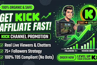 do kick channel promotion