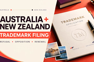 file trademark in australia, new zealand, handle refusal, opposition and renewal