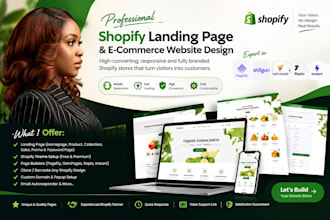 create shopify ecommerce website, landing page with pagefly shopify pagefly int