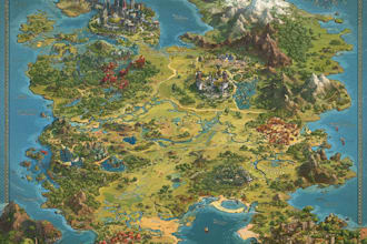 fantasy map design fantasy map maker vector map
