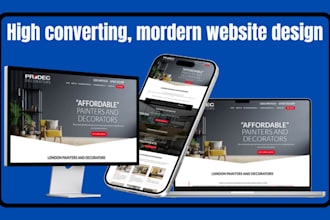 build a painting and construction contractor website