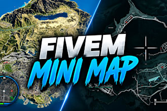 create a custom fivem minimap for your fivem rp server