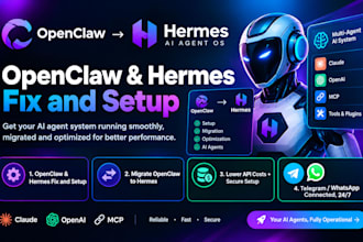 jarvis ai fix openclaw hermes bot agent obsidian mcp vps mac mini claude code