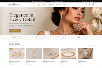 design fashion dropshipping jewelry store jewelry shopify store jewelry website