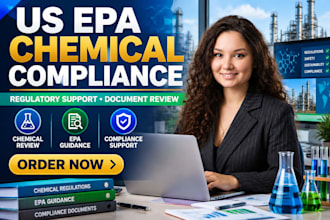 handle US epa chemical compliance and regulatory support