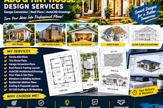 design florida adu plans, beam and column, framing layout autocad drawing