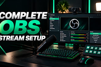 build a complete obs streaming setup for creators