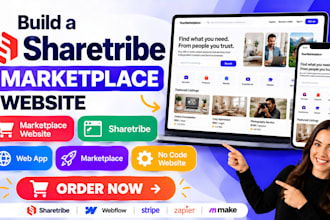 build a sharetribe marketplace website for your business