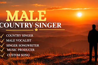 be your male country singer, vocalist, and songwriter