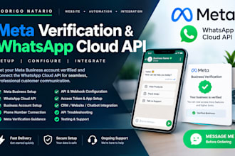 fix meta buisness verification and setup whatsapp cloud API meta muse ai zorvex