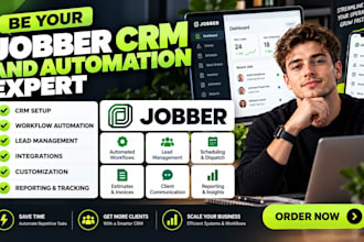 be your jobber CRM and automation expert