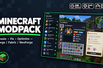 fix optimize minecraft modpack forge fabric bedrock cobblemon server setup quest