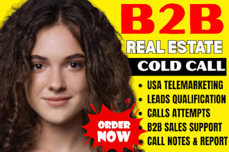 real estate wholesale cold calling b2b leads generation appointment setting