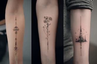 design a custom minimalist tattoo design