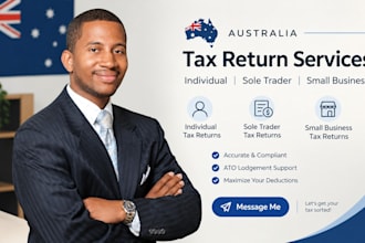 prepare australia individual or business income tax return australia tax filling