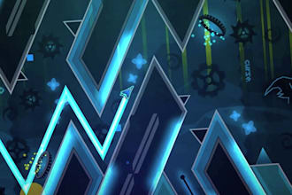 design you a clean geometry dash thumbnail