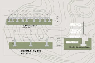 diseño de planos arquitectónicos y distribución de espacios