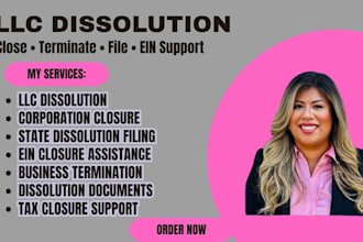 dissolve your usa llc or corperation and prepare closure documents