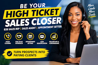 sales closer sales representative b2b lead generation sales rep sales leads