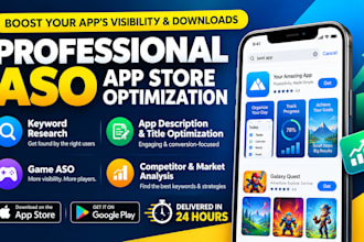 do aso app description, title keywords for app store, paly store, game in 24 hrs