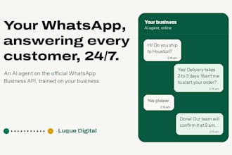 build a whatsapp ai agent for your business