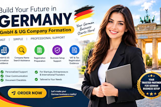 provide german gmbh and ug company formation and registration support