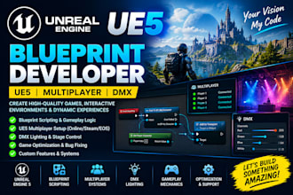 fix unreal engine blueprint ue5 developer ue5 muiltiplayer dmx unreal engine