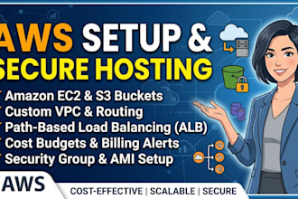 deploy and configure web applications on AWS ec2 and s3