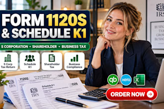 file form 1120s schedule k1 s corporation shareholder business tax irs filing