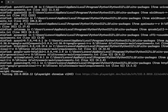 provide a ready made python automation bot