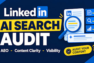 audit your linkedin content for GEO SEO and ai visibility