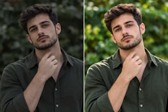 portrait retouching, skin retouch and photo enhancement