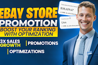 do ebay store audit, listing optimization, and ebay SEO to boost sales